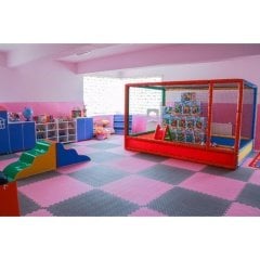 Tatami Minderi 100x100cm Kalınlık 13mm Mavi 100 adet