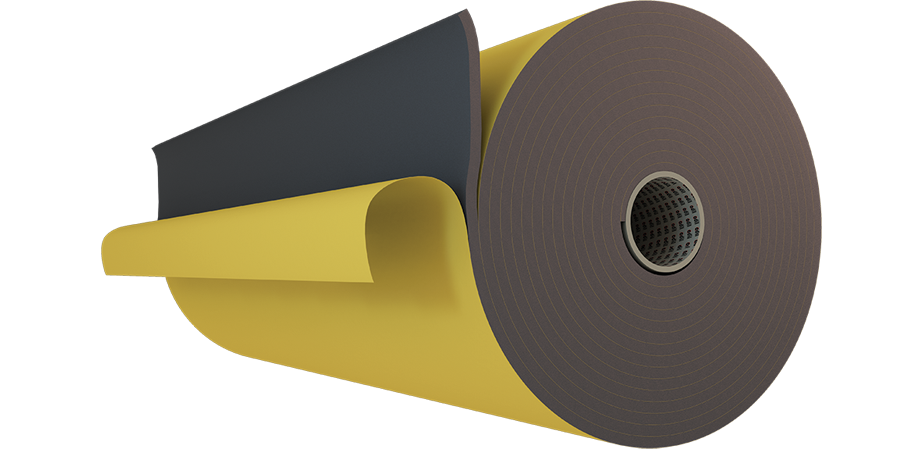 Araç Ses Oto Ses Yalıtım Malzemesi Bantlı 6mm 50*100cm