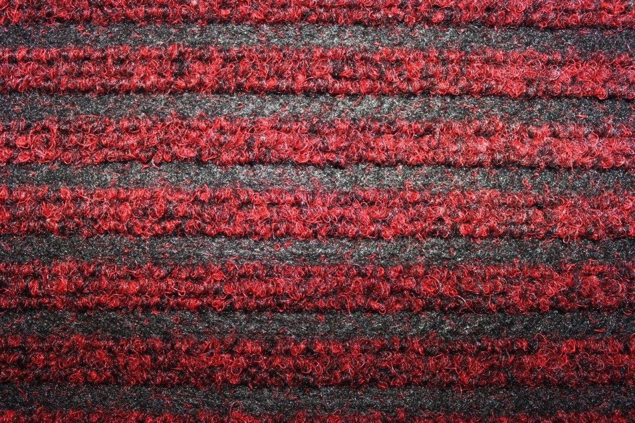 Kauçuk Tabanlı Akustik Halı 6mm Bordo Renk 2 m2