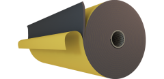 Araç Ses Oto Ses Yalıtım Malzemesi Bantlı 9mm 60*100cm