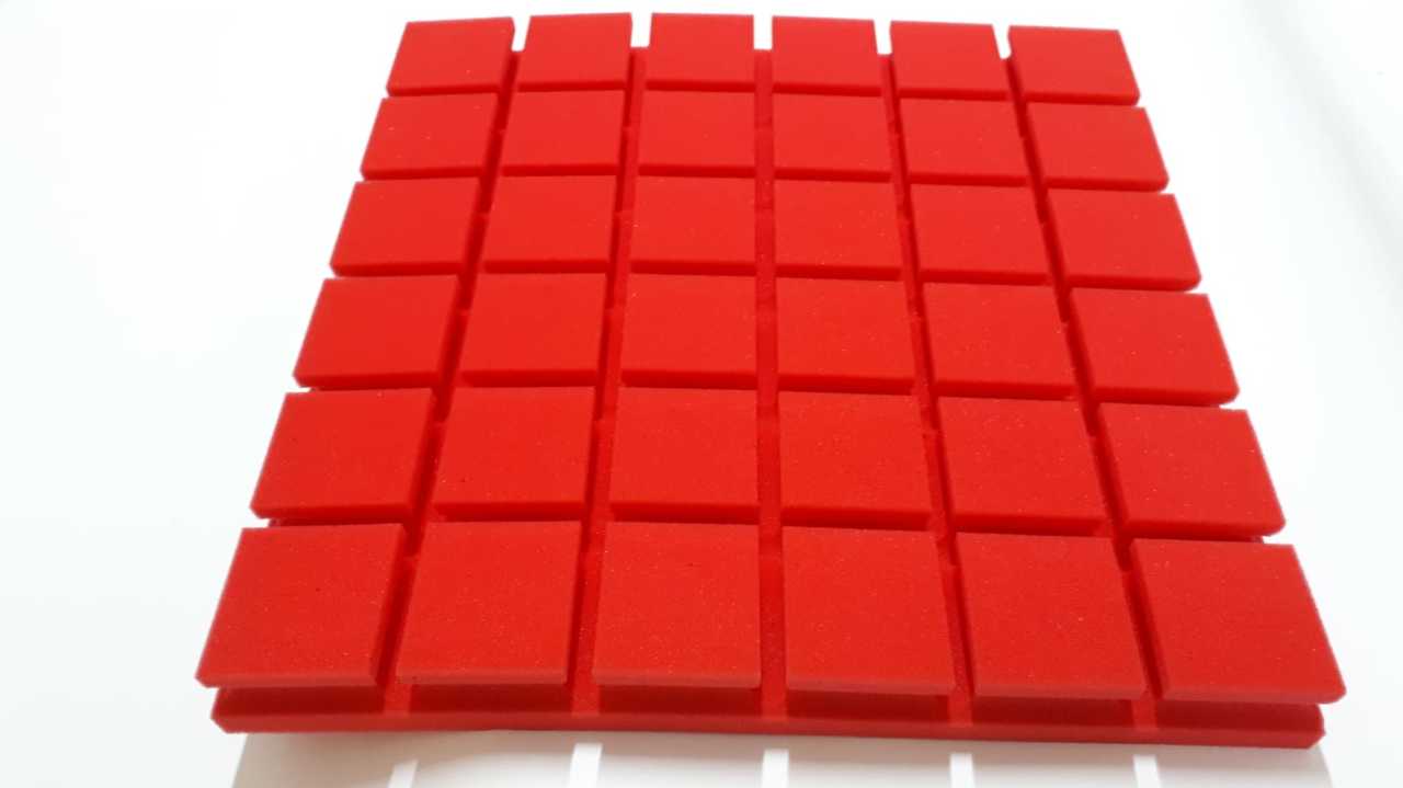 VİCOUSTİC PANEL FLEX A50 KIRMIZI AKUSTİK SÜNGER