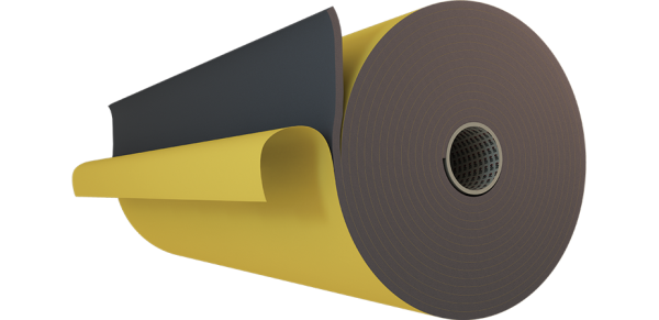 Araç Ses Oto Ses Yalıtım Şiltesi Bantlı 13mm 120x500cm  6 m2