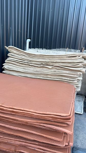 Araba Paspası 25 adet 150*200cm Plaka Renk Taba